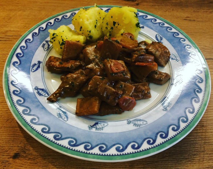 Schnitzel-Kohlrabipfanne