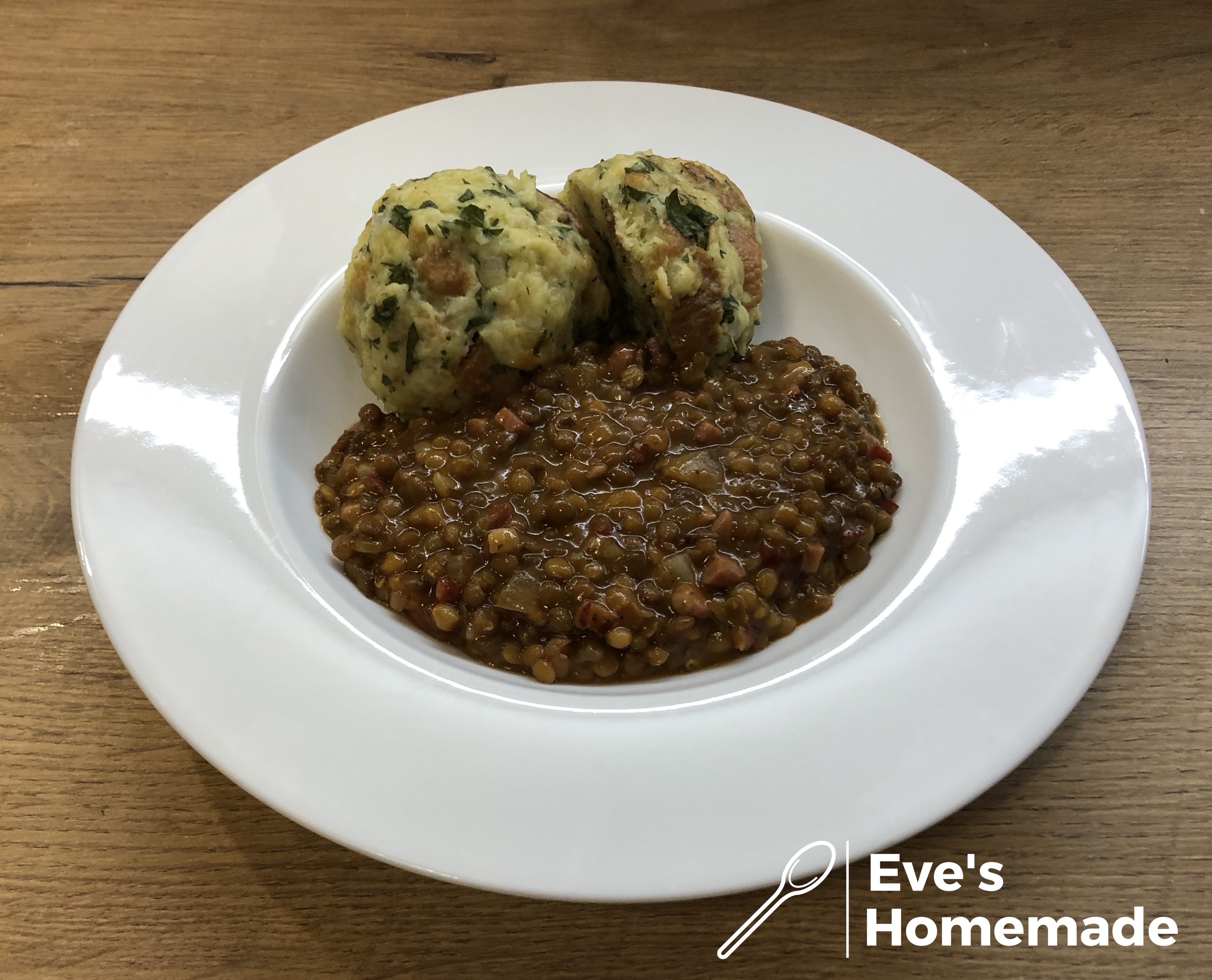 Linseneintopf mit Speck Linseneintopf mit Speck